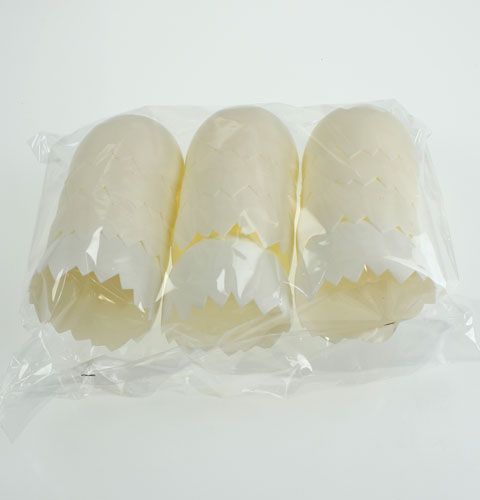 Floristik24 Portauovo bianco Ø 8 cm 12 pezzi