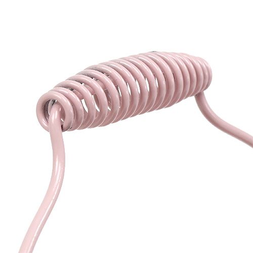 Floristik24 Secchio con motivo scanalato rosa pastello Ø14,5 cm H14,5 cm