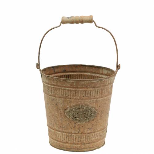 Secchio Deco Shabby Chic Vintage Ø12,5cm H12cm