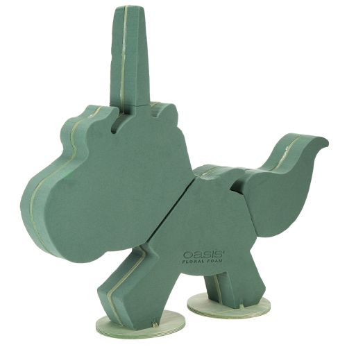 Floristik24 Unicorno in spugna floreale 68 cm x 60 cm