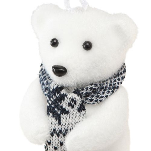 Floristik24 Decorazione orso polare da appendere figure decorative invernali 11×7 cm 4 pz