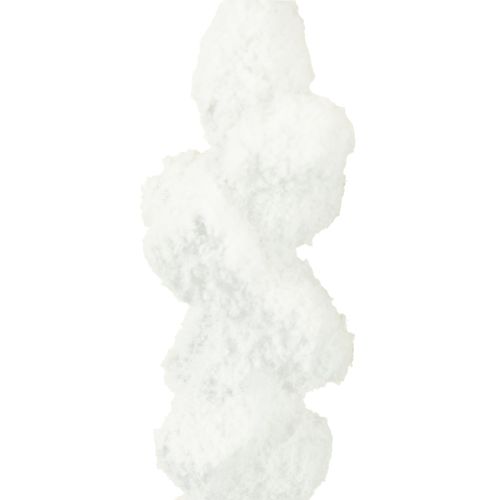Prodotto Decorazione a forma di ghiacciolo, decorazione per albero di Natale innevato, 14 cm, 4 pezzi