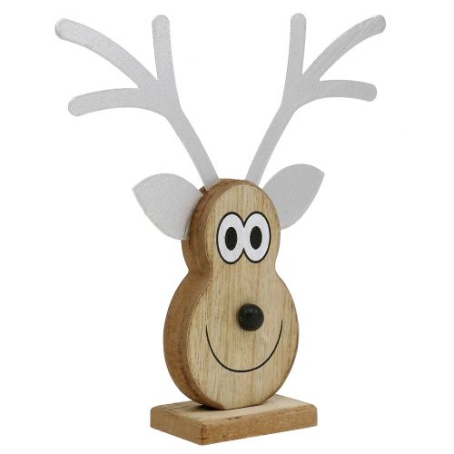 Prodotto Testa di alce in piedi per stare 18 cm x 16 cm 3 pezzi