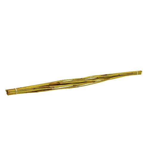 Floristik24 Bastoncini decorativi, Canna di elefante Giallo 20 pz