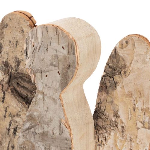 Statuetta di angelo in legno
