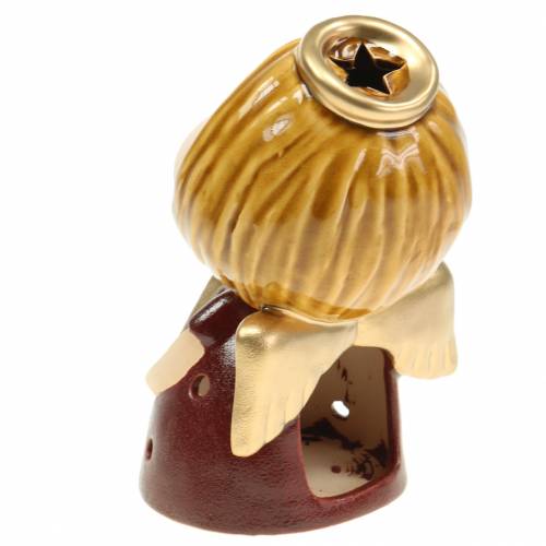 Floristik24 Lanterna angelo in ceramica con cuore H17cm