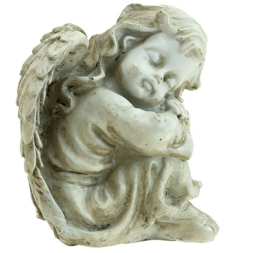 Angelo da tomba Crema Angelo da tomba Angelo dormiente 6×5,5×8cm