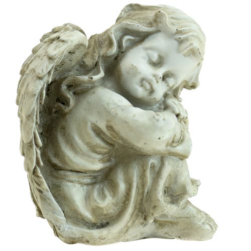 Prodotto Angelo da tomba Crema Angelo da tomba Angelo dormiente 6×5,5×8cm