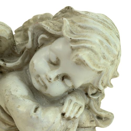 Prodotto Angelo da tomba Crema Angelo da tomba Angelo dormiente 6×5,5×8cm