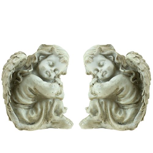 Prodotto Angelo da tomba Crema Angelo da tomba Angelo dormiente 6×5,5×8cm