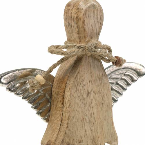 Prodotto Decorazioni natalizie in legno di angelo deco H32cm