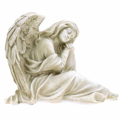 Prodotto Angelo decorativo seduto 19 cm x 13,5 cm H15 cm
