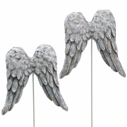 Prodotto Spina decorativa ali d&#39;angelo 10 cm 3 pezzi