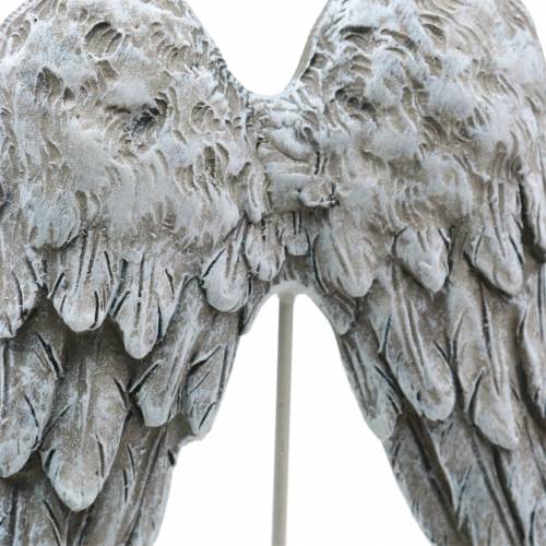 Floristik24 Spina decorativa ali d'angelo 10 cm 3 pz