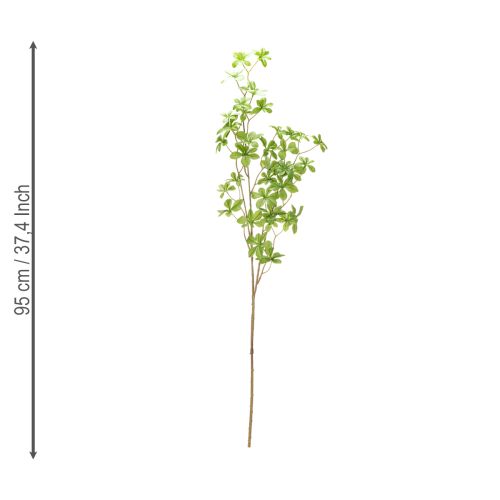 Prodotto Ramo artificiale di Schefflera, elegante decorazione vegetale per spazi abitativi, 95 cm