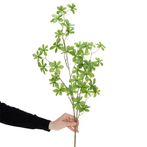 Prodotto Ramo artificiale di Schefflera, elegante decorazione vegetale per spazi abitativi, 95 cm