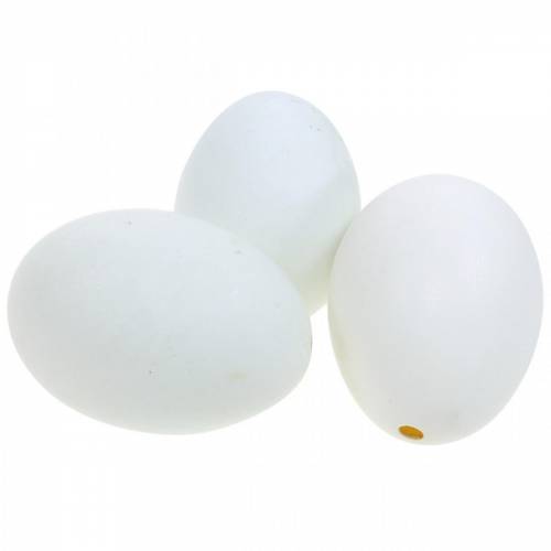 Floristik24 Uova d&#39;anatra soffiate naturali decorazione pasquale 12 pezzi