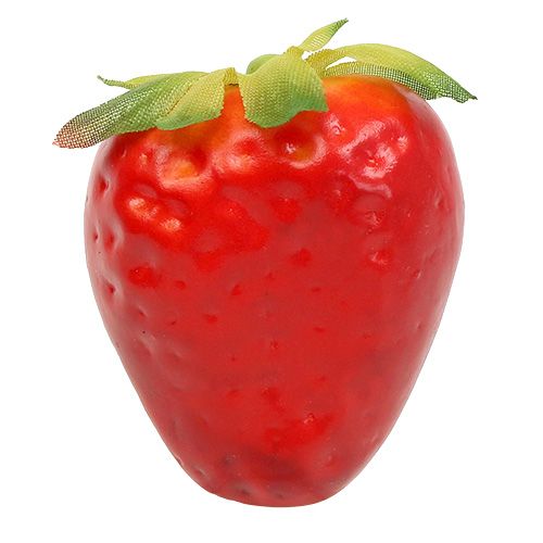 Floristik24 Rosso fragola 5cm in una rete 12 pezzi