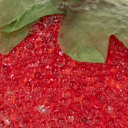 Prodotto Oggetti decorativi artificiali a forma di fragola per interni eleganti e celebrazioni, 4 cm, 24 pezzi