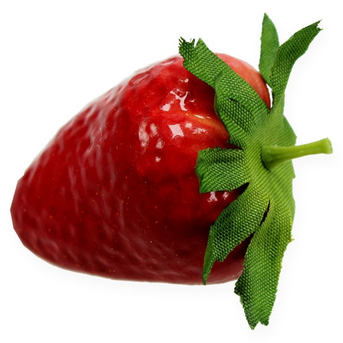 Floristik24 Fragole artificiali rosse. 33st
