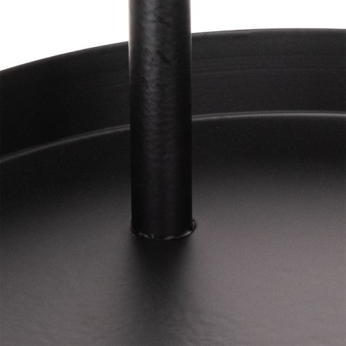 Vassoio decorativo rotondo a due livelli in metallo, 58 cm | Floristik24.it