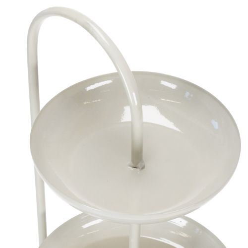 Prodotto Decorazione da tavolo a tre livelli, ideale per soggiorni, occasioni speciali, matrimoni, 55 cm