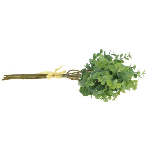 Floristik24 Ramo di eucalipto artificiale verde 37cm 6pz