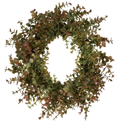 Corona di eucalipto artificiale, decorazione autunnale, eucalipto Ø36cm