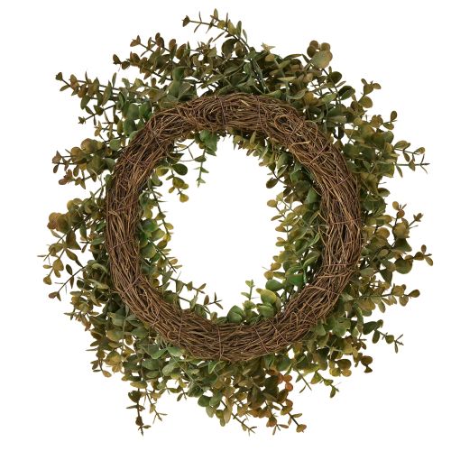 Prodotto Corona di eucalipto artificiale, decorazione autunnale, eucalipto Ø36cm