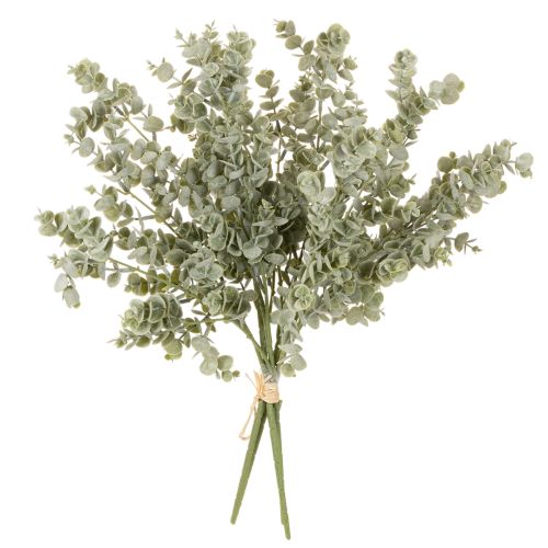 Ramo artificiale di eucalipto, ramo decorativo per vasi e bouquet, 49 cm, 4 pezzi | Floristik24.it