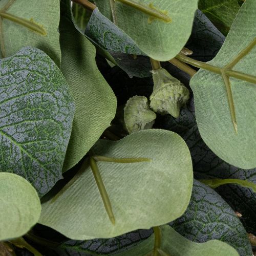 Prodotto Fiore di eucalipto artificiale per un design d'interni moderno, 85 cm, 3 pezzi