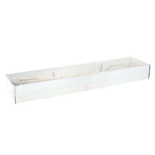 Floristik24 Spina floreale gufo 10 cm 4 pezzi