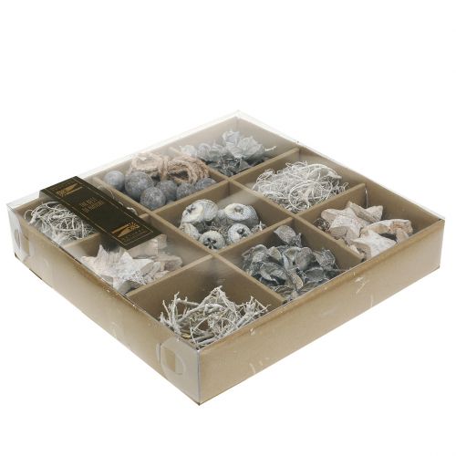 Floristik24 Mix esotico lavato bianco