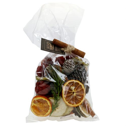 Floristik24 Mix natalizio di frutta e coni 150g