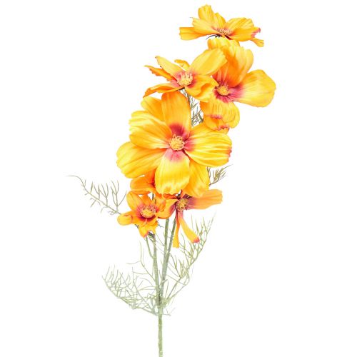 Floristik24 Cesto per gioielli Cosmea Kosmee fiore artificiale arancione 75 cm