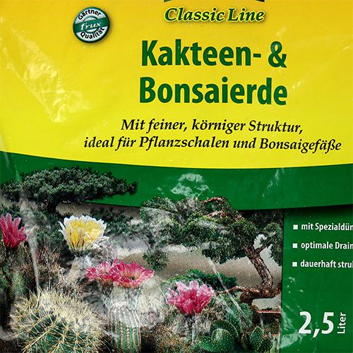 Floristik24 FRUX terriccio per cactus e bonsai 2,5 litri