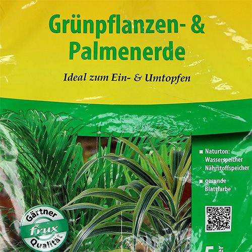 Floristik24 FRUX terriccio per piante verdi e terriccio di palme 5l