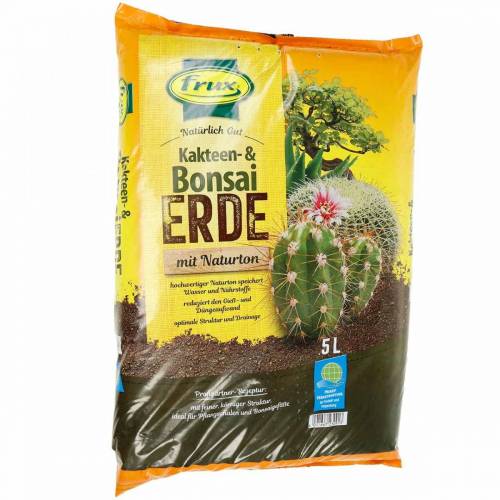 Floristik24 FRUX terriccio per cactus e terriccio per bonsai 5L