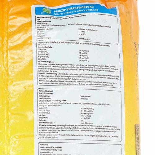 Prodotto Terriccio per orchidee FRUX Earth (5 litri)