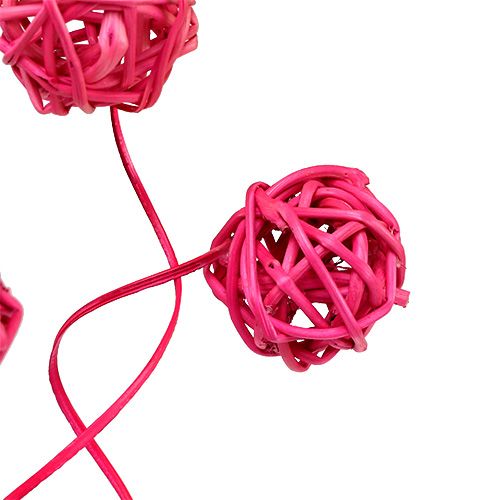 Floristik24 Fancy Ting Ting rosa 25 pz