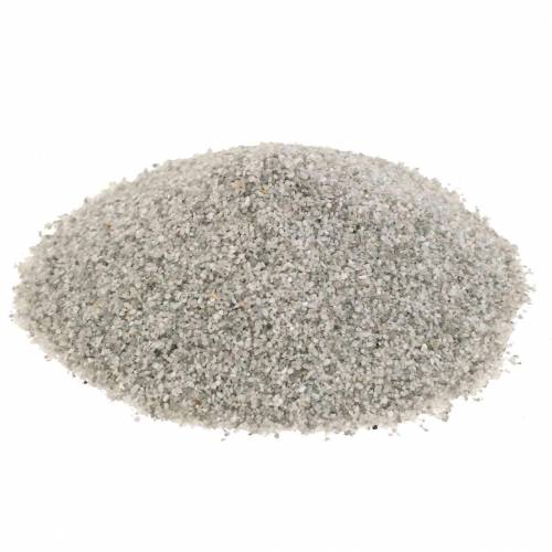 Floristik24 Colore sabbia 0,1 - 0,5 mm grigio 2 kg