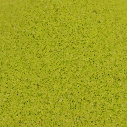 Prodotto Colore sabbia 0,1mm - 0,5mm verde mela 2kg