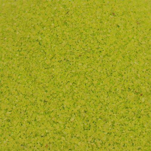 Floristik24 Colore sabbia 0,1mm - 0,5mm verde mela 2kg