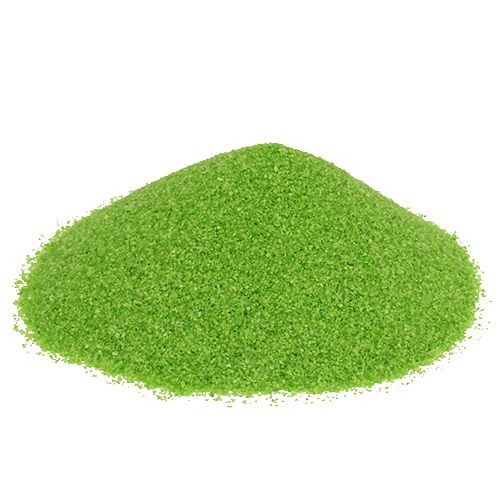 Colore sabbia 0,1 mm - 0,5 mm verde 2 kg