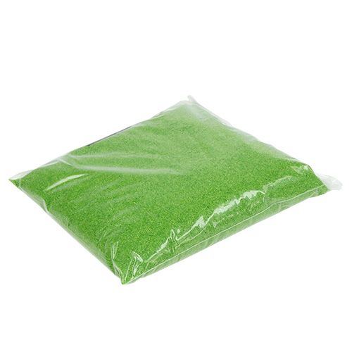 Floristik24 Colore sabbia 0,1mm - 0,5mm verde 2kg