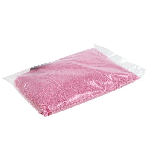 Floristik24 Colore sabbia 0,1 mm - 0,5 mm rosa 2 kg
