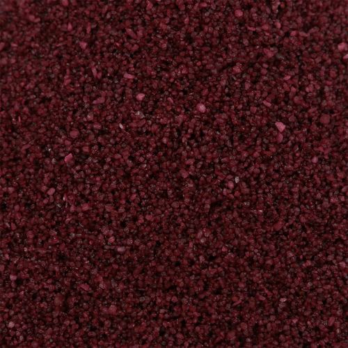 Prodotto Sabbia colorata 0,5 mm bordeaux 2 kg