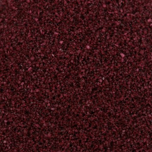 Prodotto Sabbia colorata 0,5 mm bordeaux 2 kg