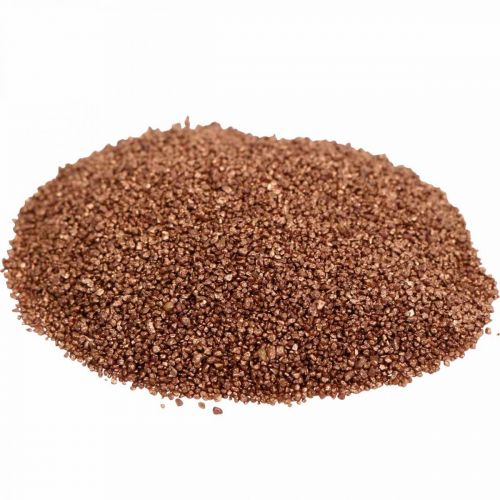 Prodotto Colore sabbia rame decorativo sabbia marrone Ø0.5mm 2kg