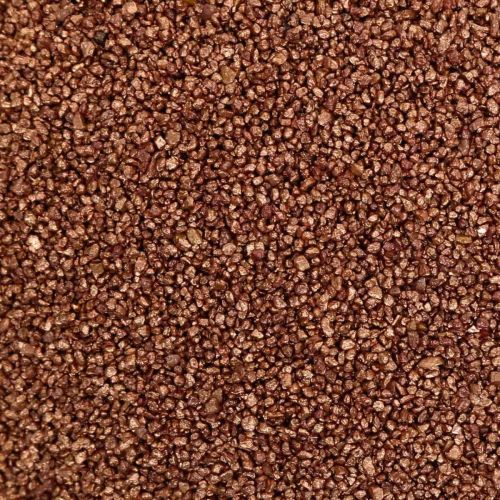 Colore sabbia rame decorativo sabbia marrone Ø0.5mm 2kg